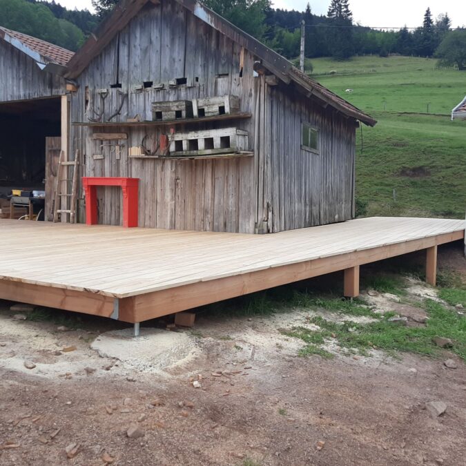 Terrasse en bois S&eacute;lestat 1