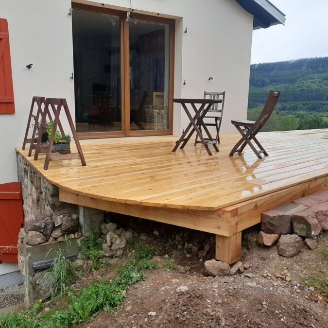 Terrasse en bois Barr 3